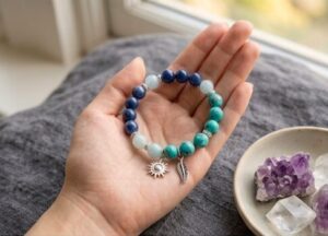 天然石ブレスレット数珠っぽくないのどこで買える？